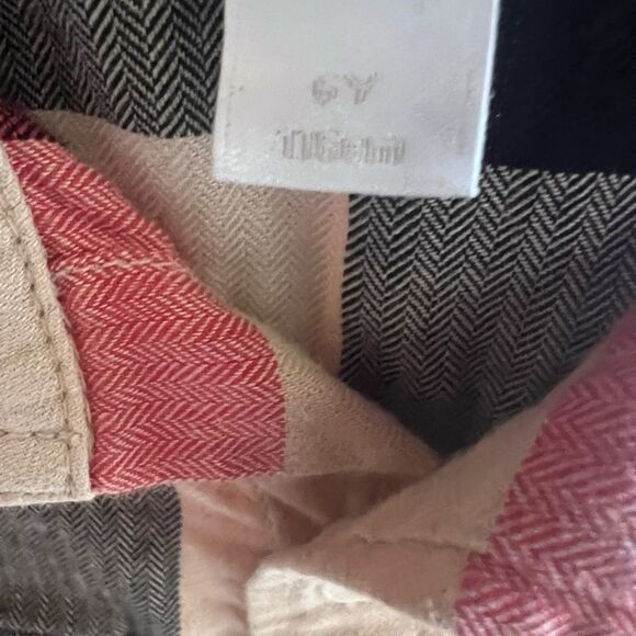 Burberry Black and Gray Button Down Shirt Classic Plaid Design - Picture 4 of 4